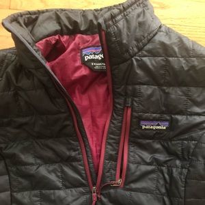 W’s Patagonia 1/4 zip Nano Puff Jacket (S)